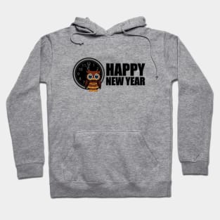 Happy New Year - Owl Hoodie